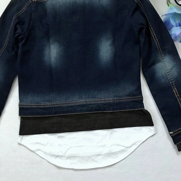 DKNY NWOT Jean Jacket and Top Bundle Girls M (8/10) - Picture 8 of 10